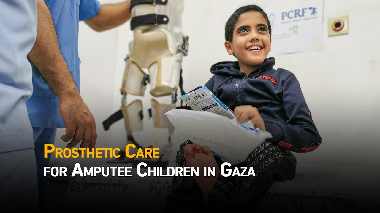Prosthetic Care for Amputee Children in Gaza