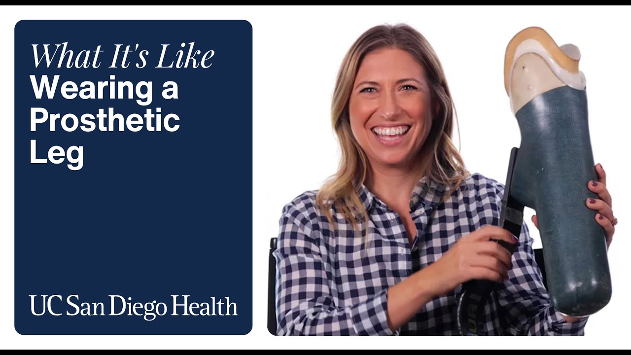 What It’s Like to be an Amputee Wearing A Prosthetic Leg | UC San Diego Health