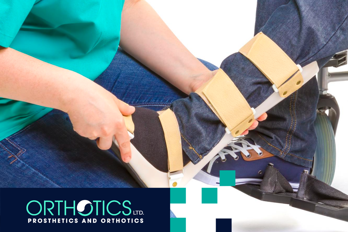 Orthotics fitting for a patient with diabetes