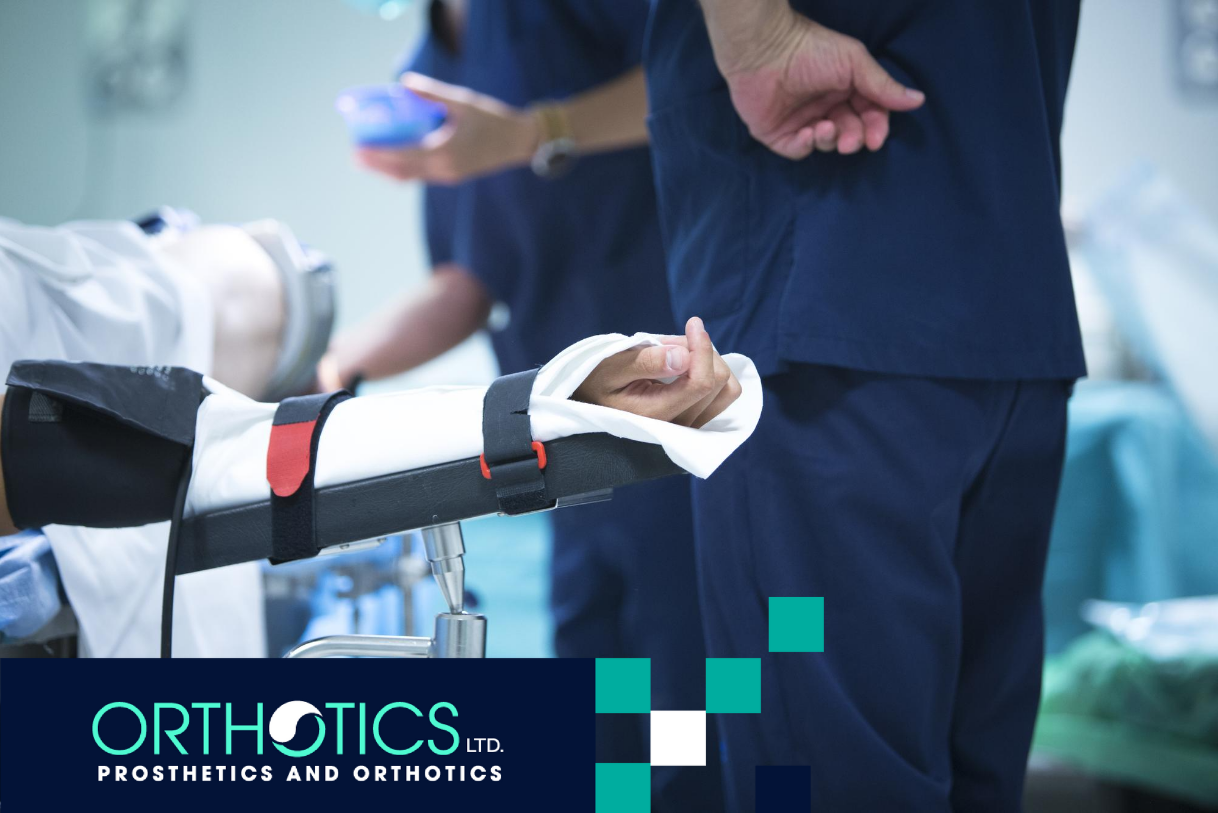 A patient lying on a hospital bed with doctors surrounding him