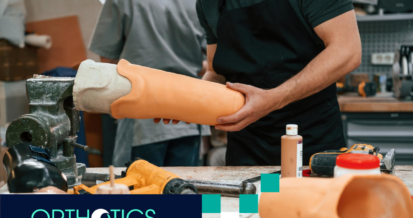 Prosthetics and cosmetic covers being made