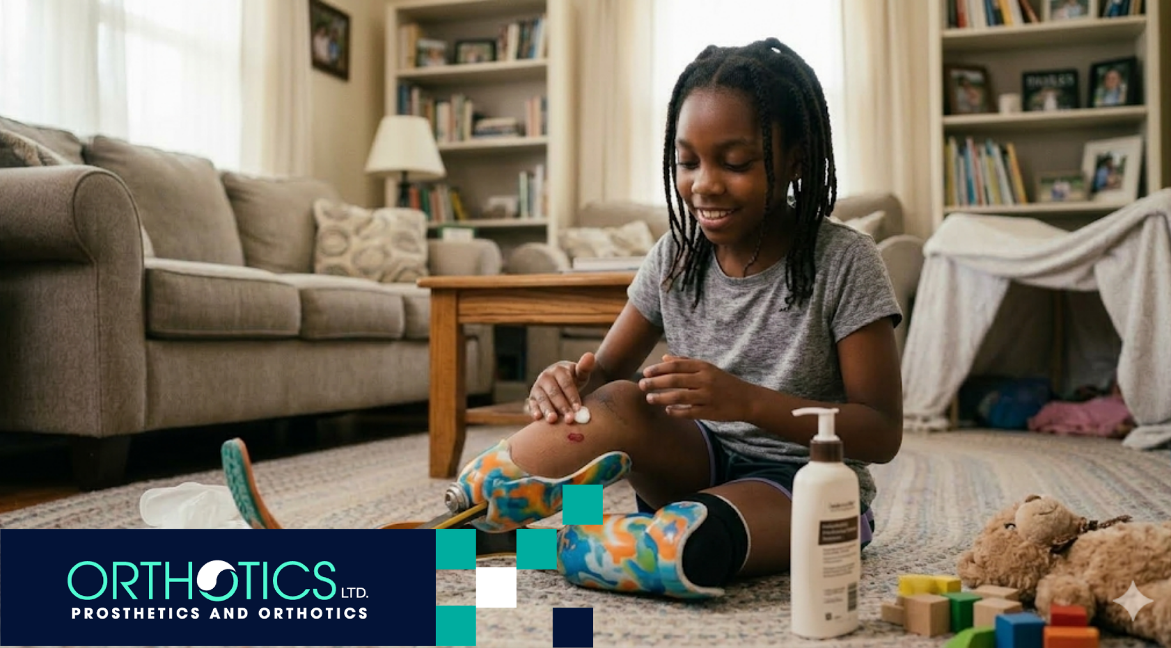 Skin Care Tips for Children Using Prosthetics