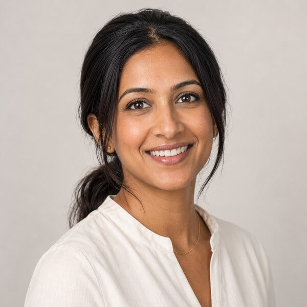 Portrait of Dr. Priya Anand, Doctor of Physical Therapy and Patient Advocate