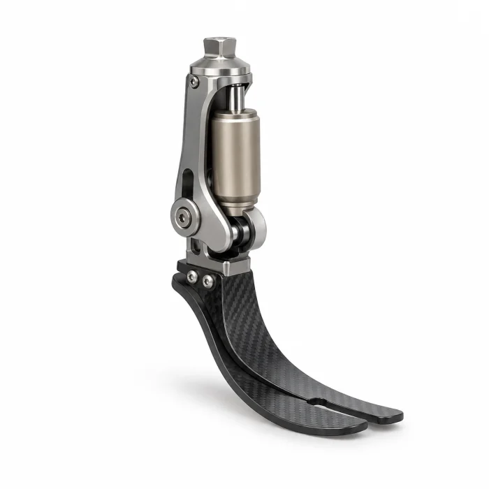External prosthetic ankle-foot component illustration
